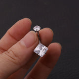 Cubic Zirconia Rook Barbell