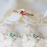 Royal heart ring