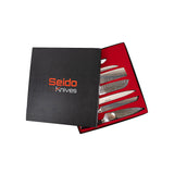 SEIDO Japanese Master Chef Knife Set, 5-Pieces