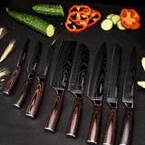 SEIDO Japanese Master Chef Knife Set, 5-Pieces