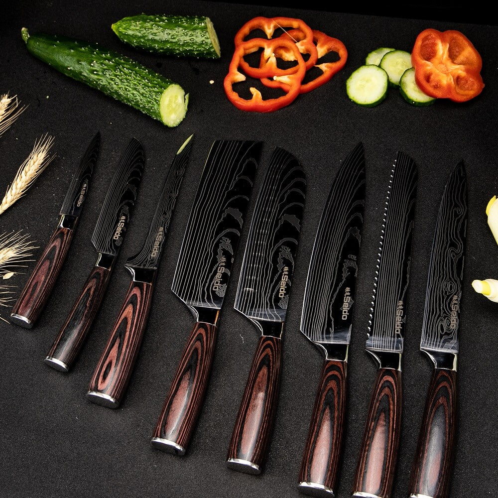 Seido™ Professional 3-Stage Knife Sharpener