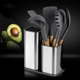 Universal Stainless Steel Knife Block