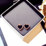 Simple Hearts Studs