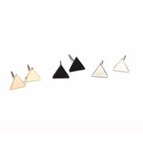 Minimalist Love Geometric Triangle Studs earrings