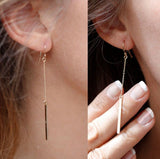 Long Chain Simple Earring