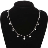 Celestial Stars chocker necklace