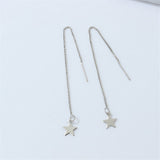 Long Star Tassel Earring