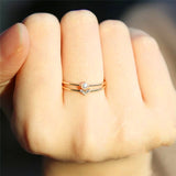 Mini Pearl forever ring