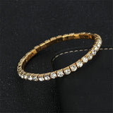 Single Row Rhinestones Bracelets