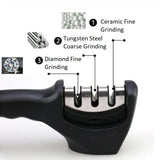 Professional 3-Stage Knife Sharpener