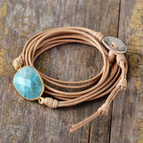 Amazonite Wrap Bracelet