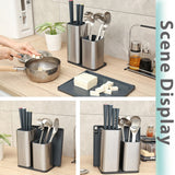 Universal Stainless Steel Knife Block