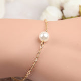 Single Pearl Bracelet