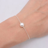 Single Pearl Bracelet