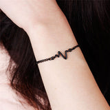 Heartbeat Chain Bracelet