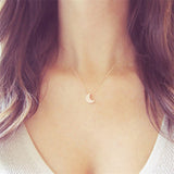 Moon Pendant Necklace