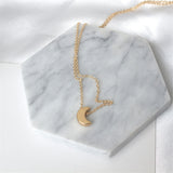 Moon Pendant Necklace