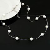 Short Pearl Necklace