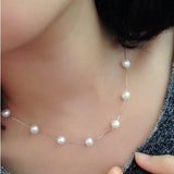 Short Pearl Necklace