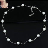 Short Pearl Necklace