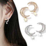 Moon & Star Classic Studs