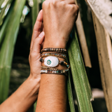 Moonlight Goddess Agate Bracelet