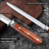 Rosewood Diamond Honing Rod