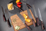 Master Chef Knife Set + Roll-up Knife Bag