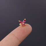 Tiny butterfly Earring Barbell