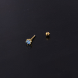 Mini Diamond Crown Studs