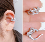 Mini Huggie hoop chain ear clip