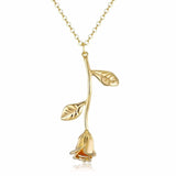 Rose Pendant Necklace