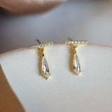 Classic Crystal Water Drop Earrings