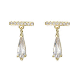 Classic Crystal Water Drop Earrings