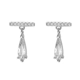 Classic Crystal Water Drop Earrings