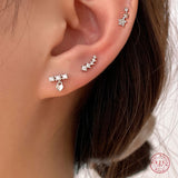 Mini Sterling Silver Ear studs