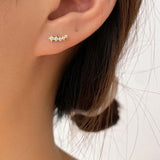 Mini Sterling Silver Ear studs