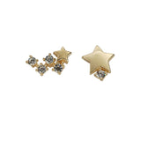 Sterling Silver Shooting star earrings