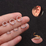 Huggie Hoop Earring without Hinge light color