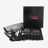 Master Chef Knife Set + Roll-up Knife Bag