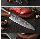 Ganjo VG10 Damascus Knife Set (5-piece)