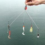 Umbrella fishing rig lure