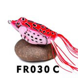 Plastic frog for fishing