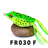 Plastic frog for fishing