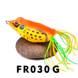 Plastic frog for fishing